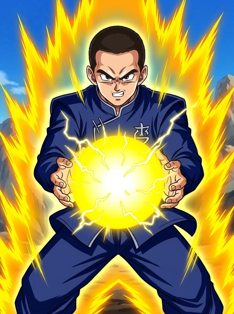 Custom Dragon Ball Z portrait example 1