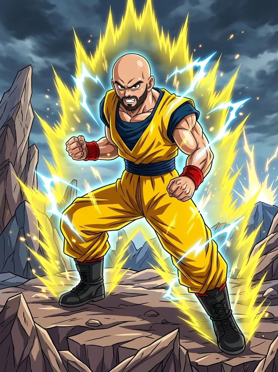Custom Dragon Ball Z portrait gallery example