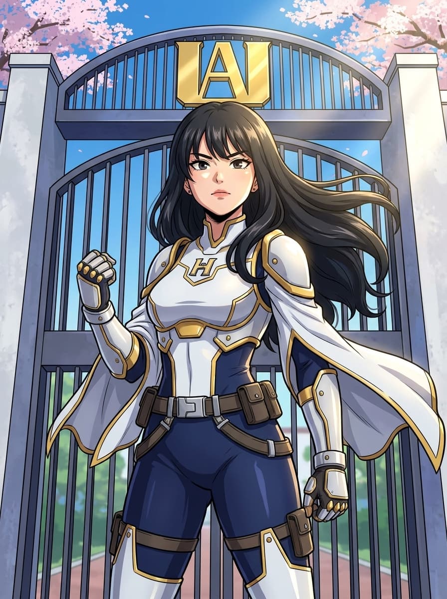 Custom My Hero Academia portrait gallery example