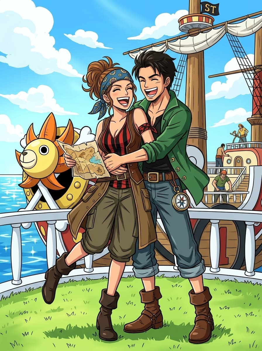 Custom One Piece portrait gallery example