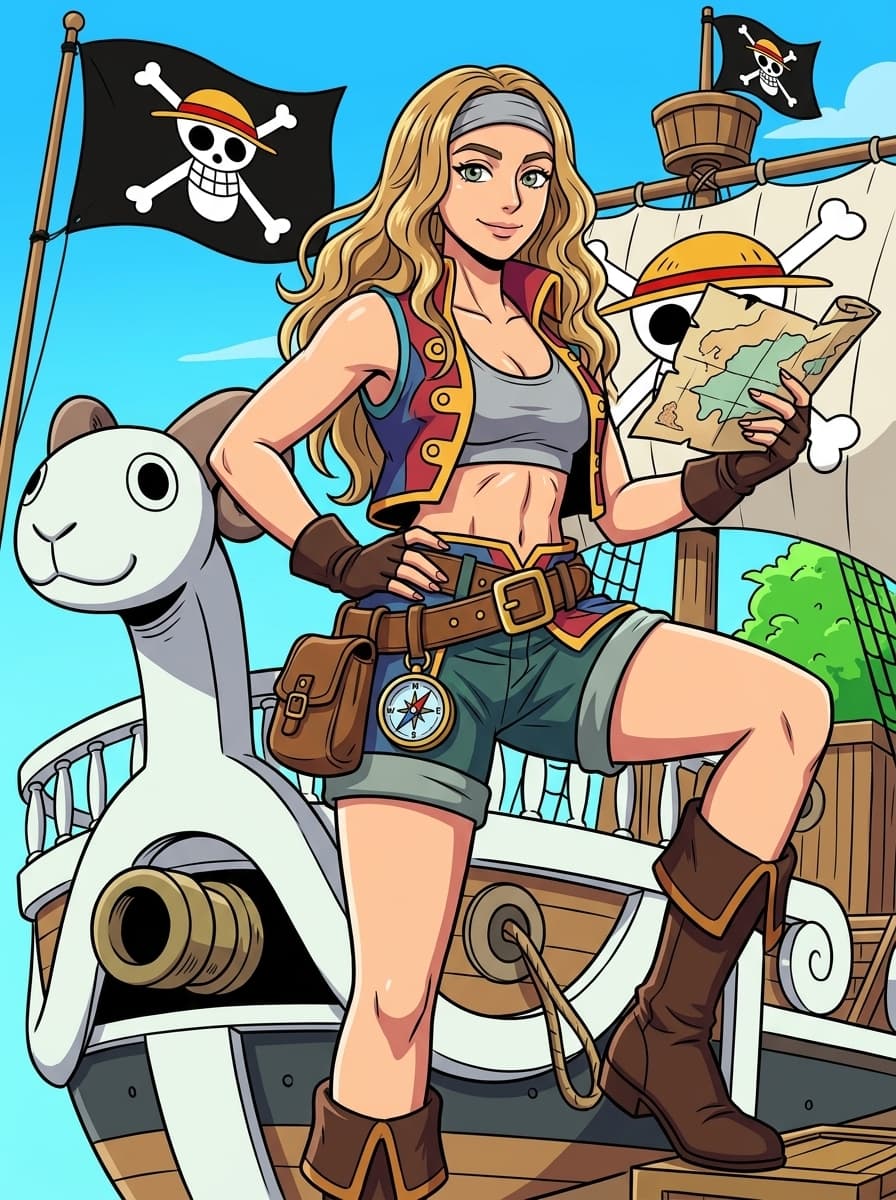 Custom One Piece portrait example 2
