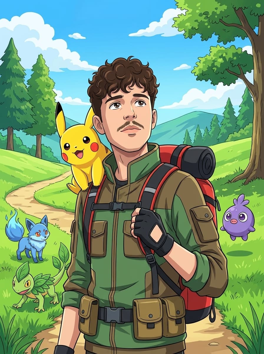 Custom Pokemon portrait example 2