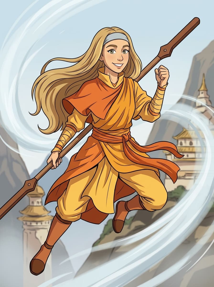 Customer review custom Avatar The Last Airbender portrait result