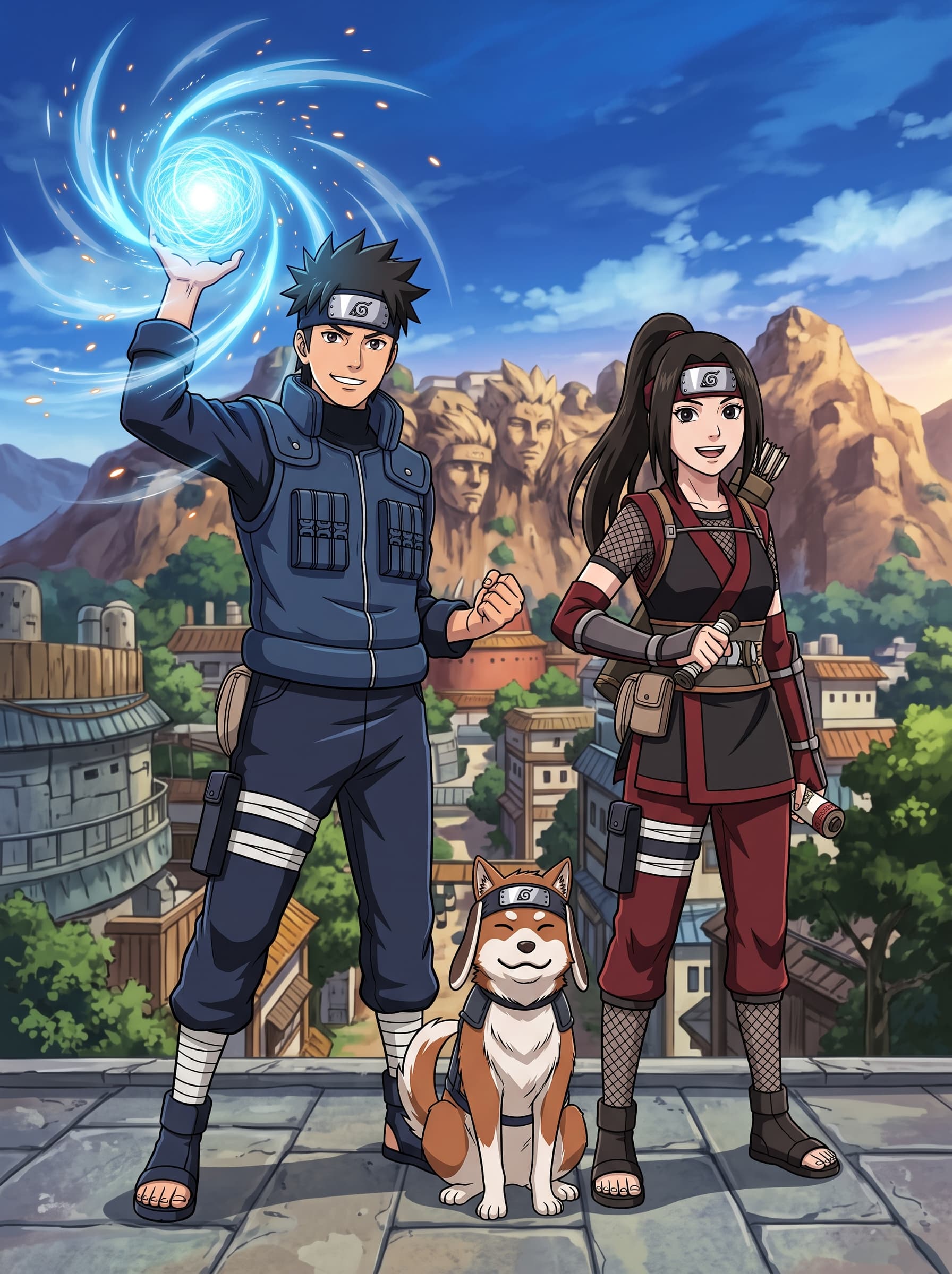 Customer review custom Naruto portrait result