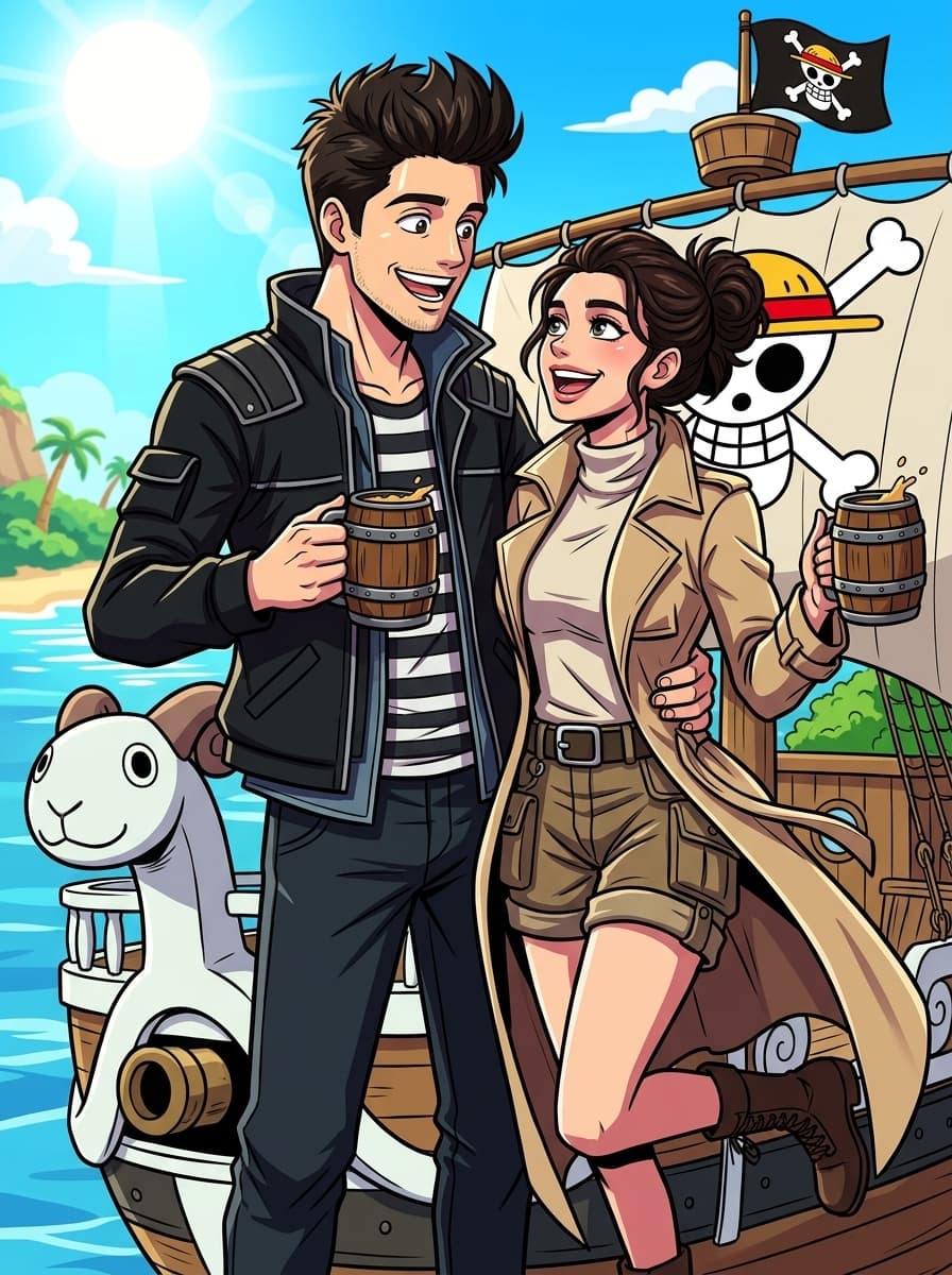 Customer review custom One Piece portrait result